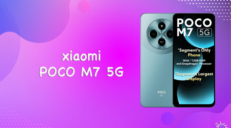 xiaomi POCO M7 5G ببجي